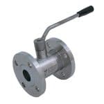 Valvola a sfera 2 vie 100150 tenuta standard flange filettate girevoli