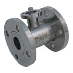 Valvola a sfera 2 vie 103050 tenuta standard flange filettate girevoli