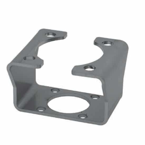 Accessorio 747015 brackets sagomato INOX aisi 304 a norme ISO 5211